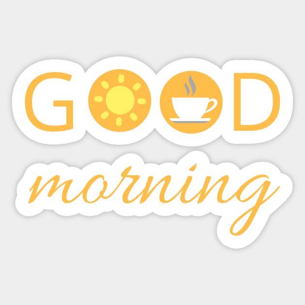 Good morning Sticker by WordsGames